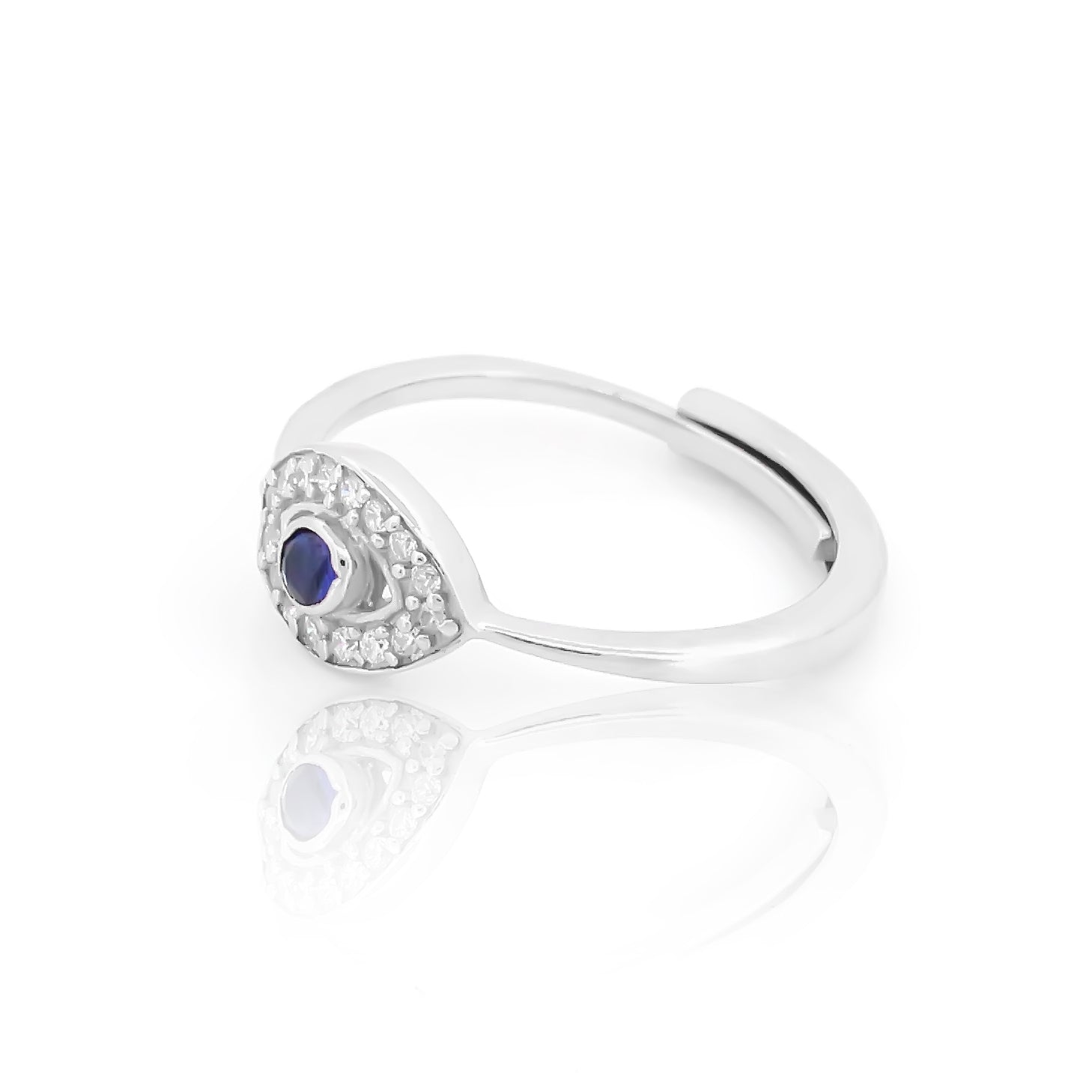 Evil eye Ring Silver